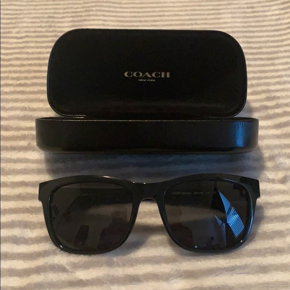 Coach Men Hudson Rectangle Sunglasses